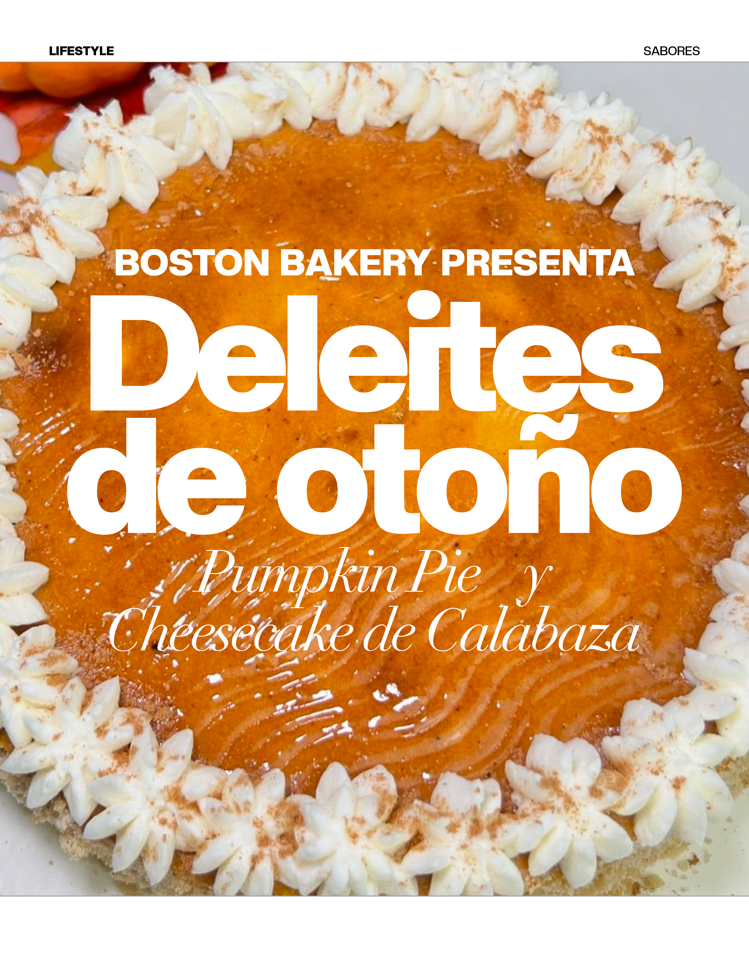 Deleites de Otoño de Boston Bakery