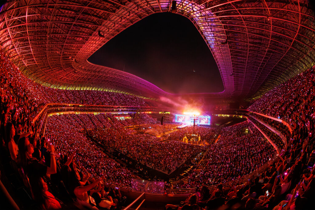 Shakira en el Estadio BBVA de Monterrey