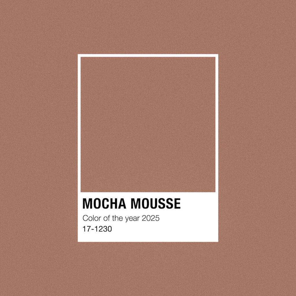 Mocha Mousse Pantone Color of the Year 2025